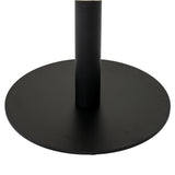 Stone Coffee Table 60cm Wide Round With Metal - Romanby