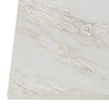 Stone Dining Table 60cm Wide for 4 People - Romanby