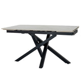 Stone Extending Dining Table 210cm Wide for 8 People - Romanby