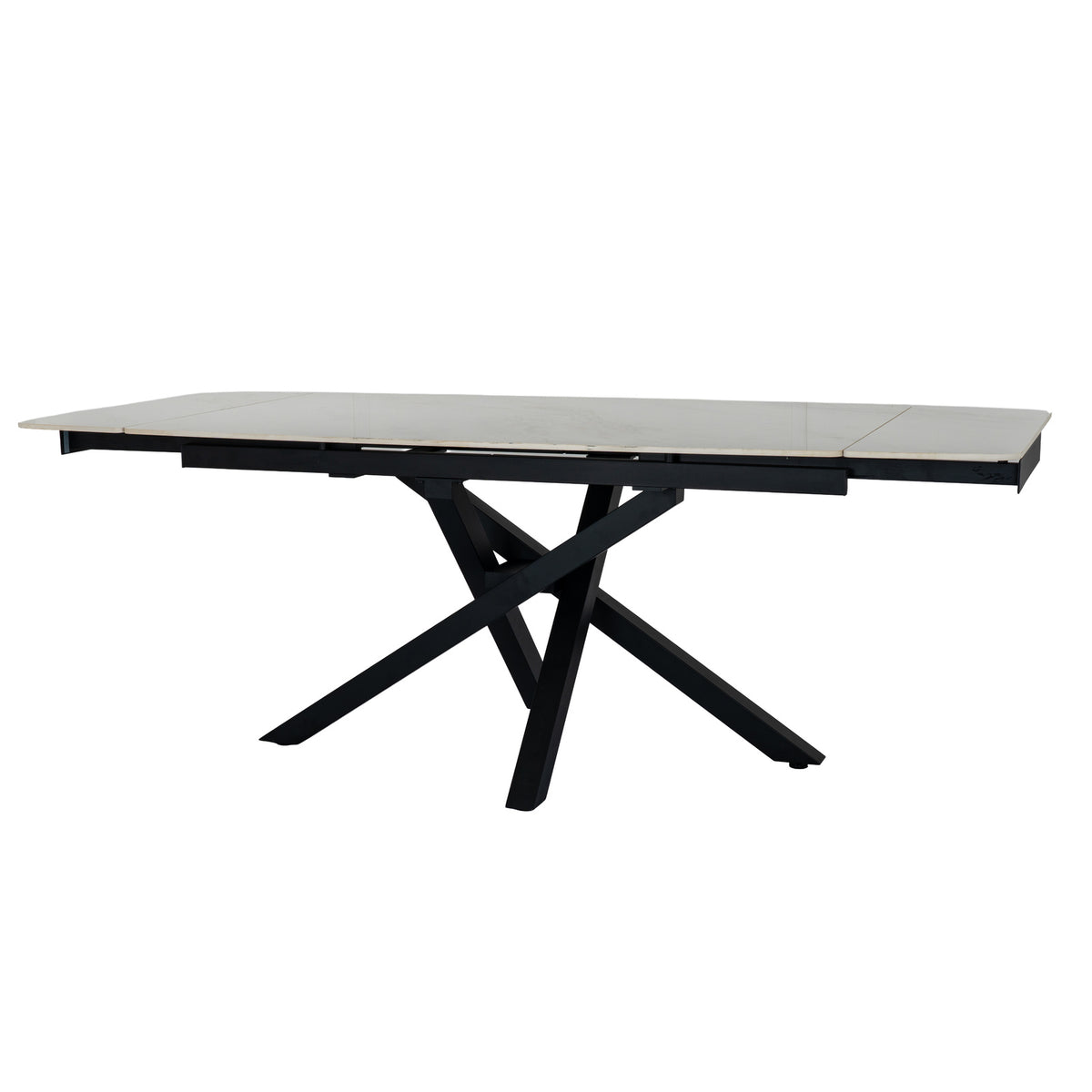 Stone Extending Dining Table 210cm Wide for 8 People - Romanby