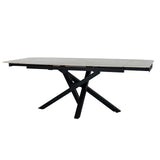 Stone Extending Dining Table 210cm Wide for 8 People - Romanby