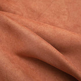 Suede Fabric Blackout Curtains With Metal Rings 245cm High 2 Pieces - Vantage Home