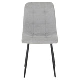 Suede Fabric Dining Chairs in Set Of 2 - Fenton