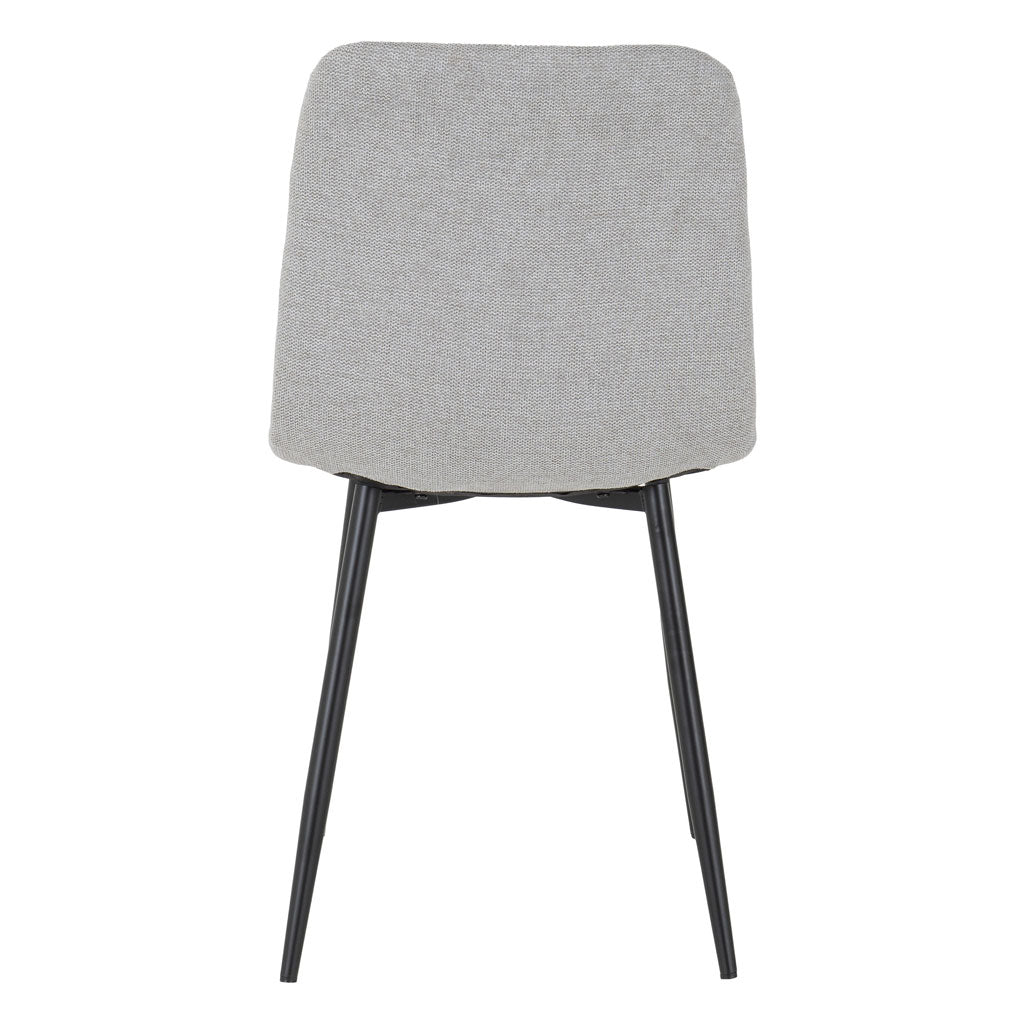 Suede Fabric Dining Chairs in Set Of 2 - Fenton