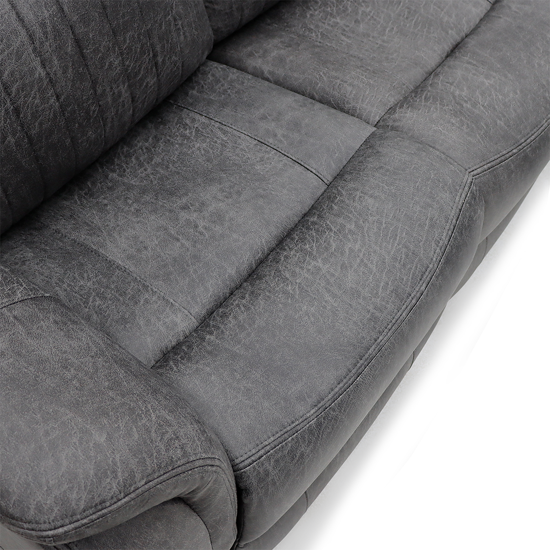 Tech Fabric Electric 2 Seater Sofa Electric Recliner - Leon