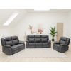 Tech Fabric Electric 3 + 2 + 1 Seater Sofa Set Electric Recliner - Leon