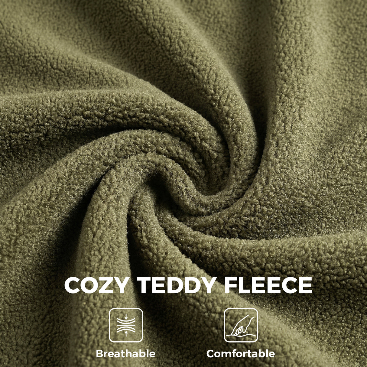 Teddy Fleece Fabric Home And Office Chair 61cm Wide Armless With Criss Cross Legs - Velmora
