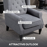 Teddy Fleece Fabric Wingback Occasional Chair 74cm Wide - Velmora