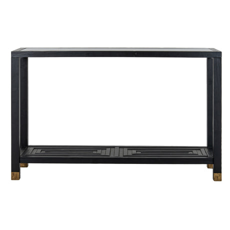 Tempered Glass Console Table 130cm Wide - Monza