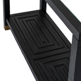 Tempered Glass Console Table 130cm Wide - Monza