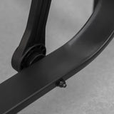 Texteline Fabric Gliding Rocking Chair - Velmora