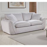 Textured Fabric 2 Seater Sofa - Berlin