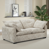 Textured Fabric 2 Seater Sofa - Quetta