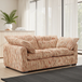 Textured Fabric 2 Seater Sofa - Quetta