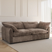 Textured Fabric 3 Seater Sofa - Quetta