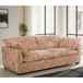 Textured Fabric 3 Seater Sofa - Quetta