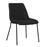 Textured Velvet Dining Chair in Set Of 2 - Carlo