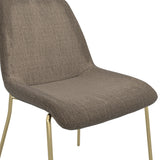 Textured Velvet Dining Chair in Set Of 2 - Carlo