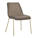 Textured Velvet Dining Chair in Set Of 2 - Carlo