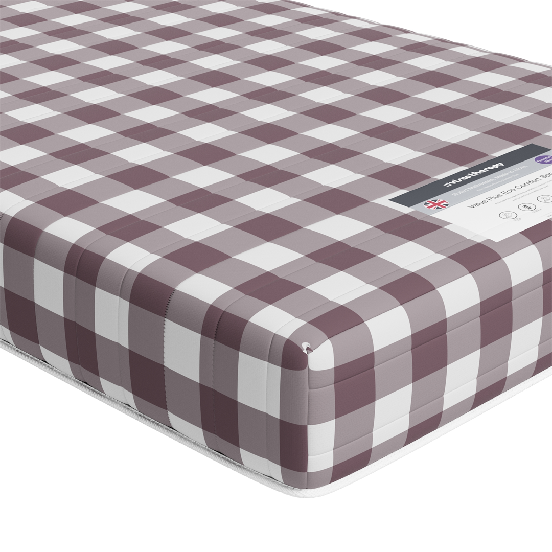 Value Eco Comfort Foam Sprung Double Mattress - Breckland