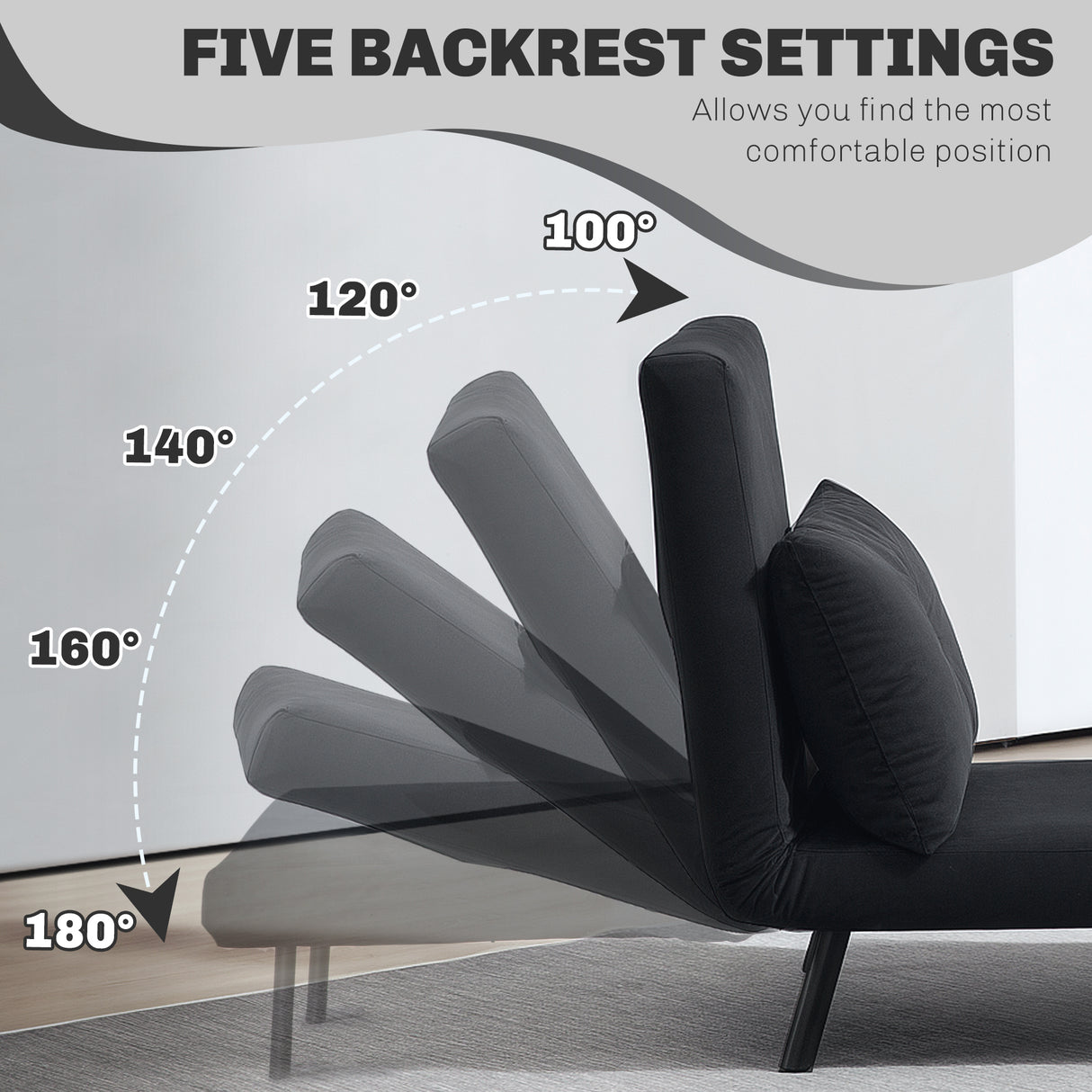 Velvet 1 Seater Sofa Bed 63cm Wide With 1 Pillow - Velmora