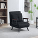 Velvet 1 Seater Sofa Bed 63cm Wide With 1 Pillow - Velmora