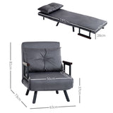 Velvet 1 Seater Sofa Bed 63cm Wide With 1 Pillow - Velmora