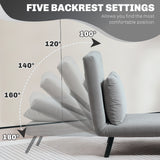 Velvet 1 Seater Sofa Bed 63cm Wide With 1 Pillow - Velmora