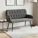 Velvet 2 Seater Sofa 115cm Wide - Vantage Home