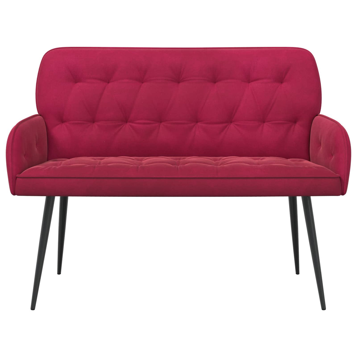 Velvet 2 Seater Sofa 115cm Wide - Vantage Home