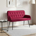 Velvet 2 Seater Sofa 115cm Wide - Vantage Home