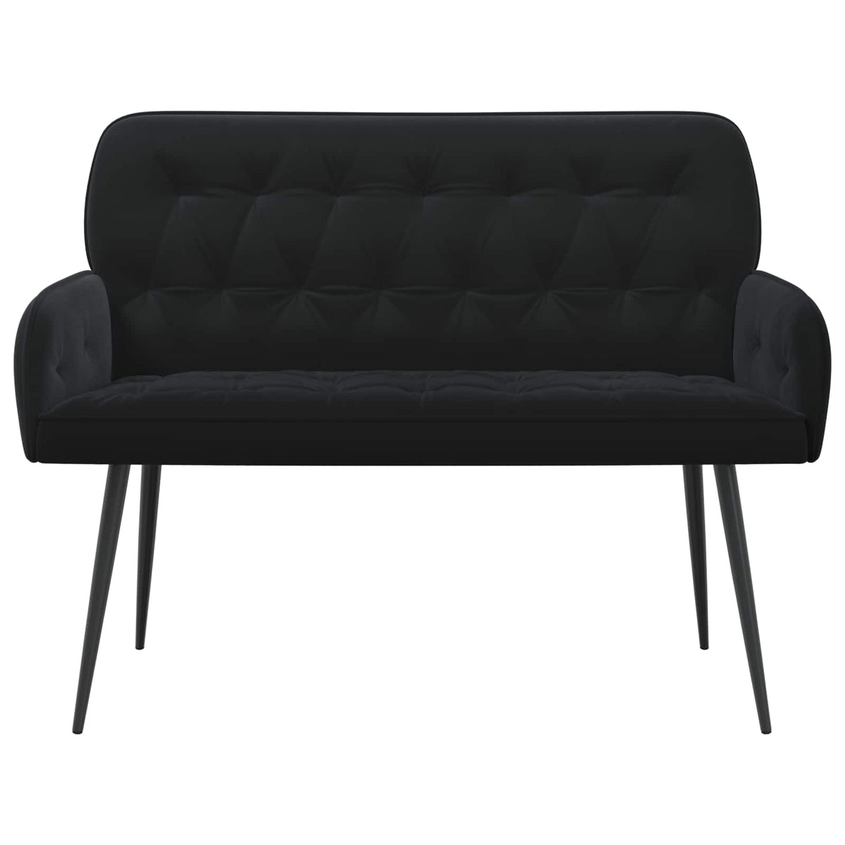 Velvet 2 Seater Sofa 115cm Wide - Vantage Home