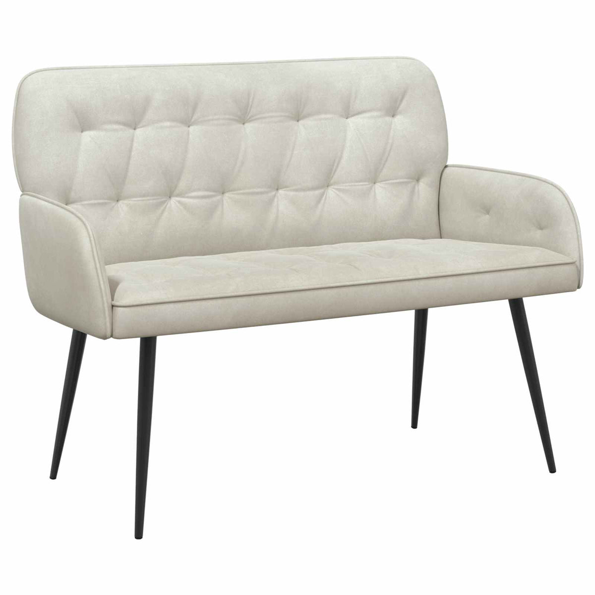 Velvet 2 Seater Sofa 115cm Wide - Vantage Home
