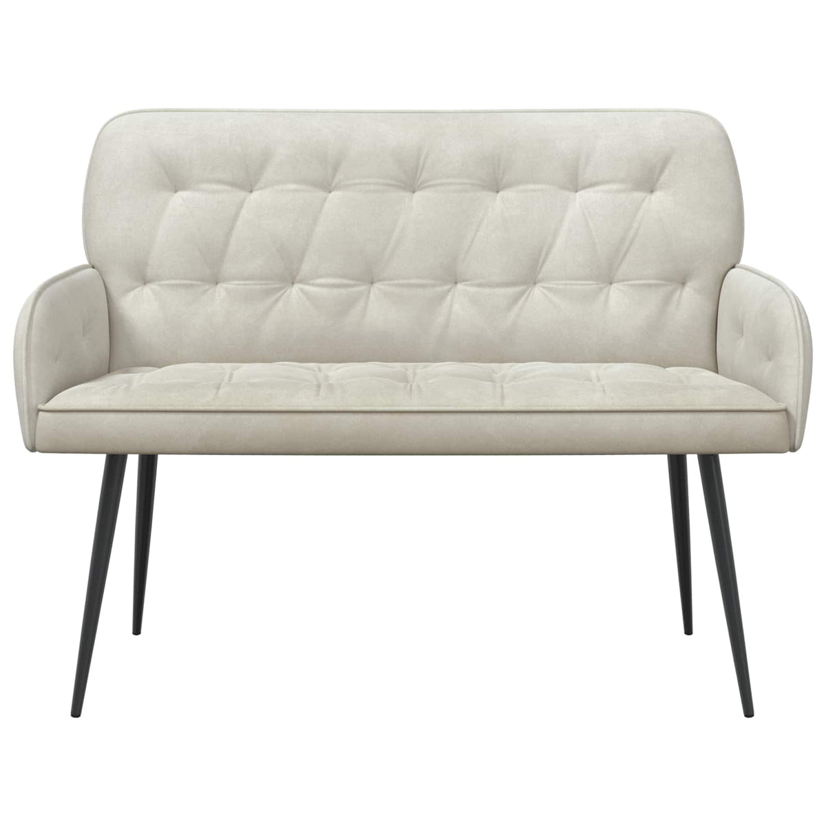 Velvet 2 Seater Sofa 115cm Wide - Vantage Home