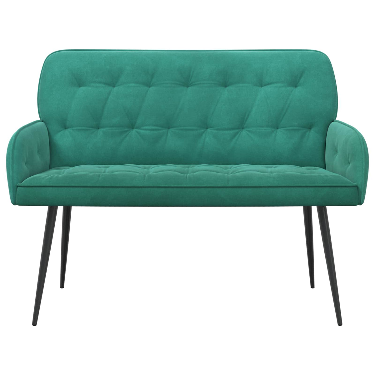Velvet 2 Seater Sofa 115cm Wide - Vantage Home