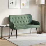 Velvet 2 Seater Sofa 115cm Wide - Vantage Home