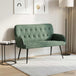 Velvet 2 Seater Sofa 115cm Wide - Vantage Home