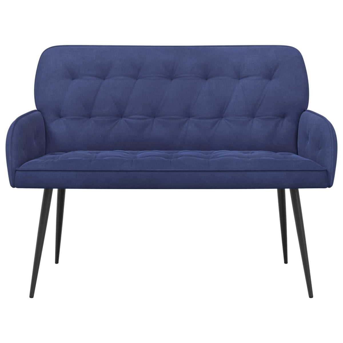 Velvet 2 Seater Sofa 115cm Wide - Vantage Home