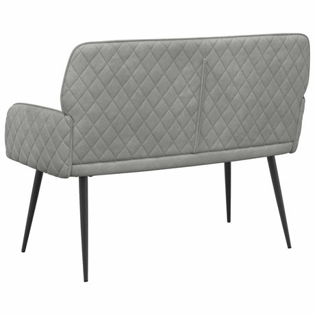 Velvet 2 Seater Sofa 115cm Wide With Metal Legs - Vantage Home