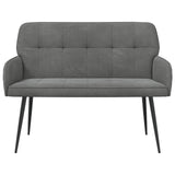 Velvet 2 Seater Sofa 115cm Wide With Metal Legs - Vantage Home