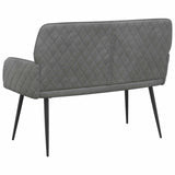 Velvet 2 Seater Sofa 115cm Wide With Metal Legs - Vantage Home