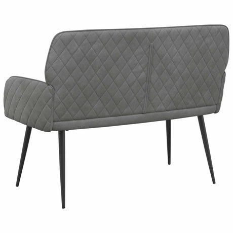 Velvet 2 Seater Sofa 115cm Wide With Metal Legs - Vantage Home