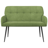 Velvet 2 Seater Sofa 115cm Wide With Metal Legs - Vantage Home