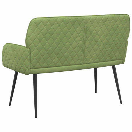 Velvet 2 Seater Sofa 115cm Wide With Metal Legs - Vantage Home