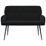 Velvet 2 Seater Sofa 115cm Wide With Metal Legs - Vantage Home