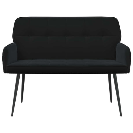 Velvet 2 Seater Sofa 115cm Wide With Metal Legs - Vantage Home