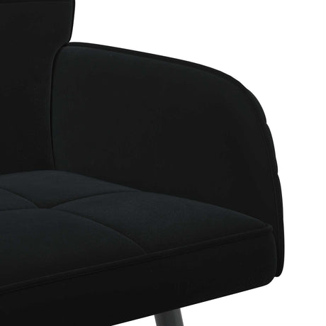 Velvet 2 Seater Sofa 115cm Wide With Metal Legs - Vantage Home