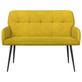 Velvet 2 Seater Sofa 115cm Wide With Metal Legs - Vantage Home
