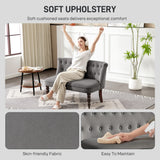 Velvet 2 Seater Sofa 120cm Wide With Rubberwood Legs - Velmora