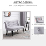 Velvet 2 Seater Sofa 120cm Wide With Rubberwood Legs - Velmora
